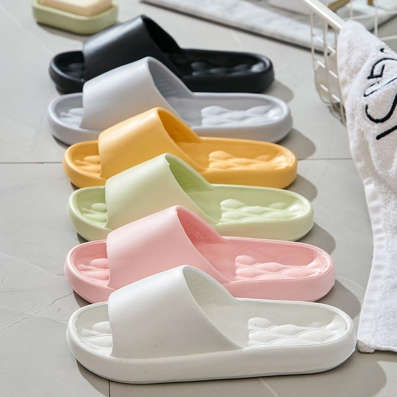 Stepping Comfort: Unisex Non-Slip Summer Shower Slippers for Home