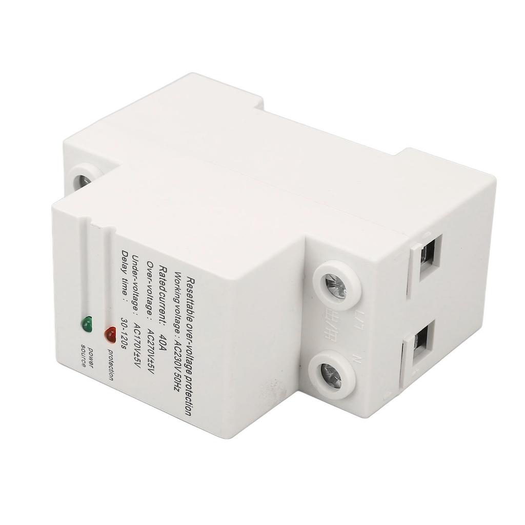 Voltage Protective Device Single Phase Self Resetting Auto Over Under Voltage Protector with Light