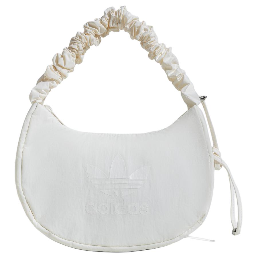 New Adidas Originals Polyester Cloud Bag, Shoulder Bag, Crossbody Bag, Handbag Regular Women's Pink White JX9243