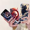 Für OPPO Reno 6 6Z 5G Hülle CPH2237 CPH2251 Cover Mode Blume Weiches Silikon Stoßfänger auf OPPO Reno6 Pro CPH2249 Reno6 CPH2235 Kappe