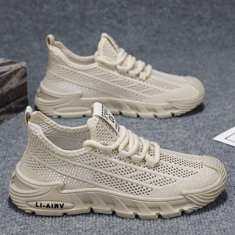 Men's Shoes Summer New Breathable Hollow Net Shoes Men's Trend Versatile Sports Shoes Casual Shoes Men's