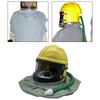 Sandblasting Helmet Air Feed Sand Blast Blasting Hood Cape for Sanding