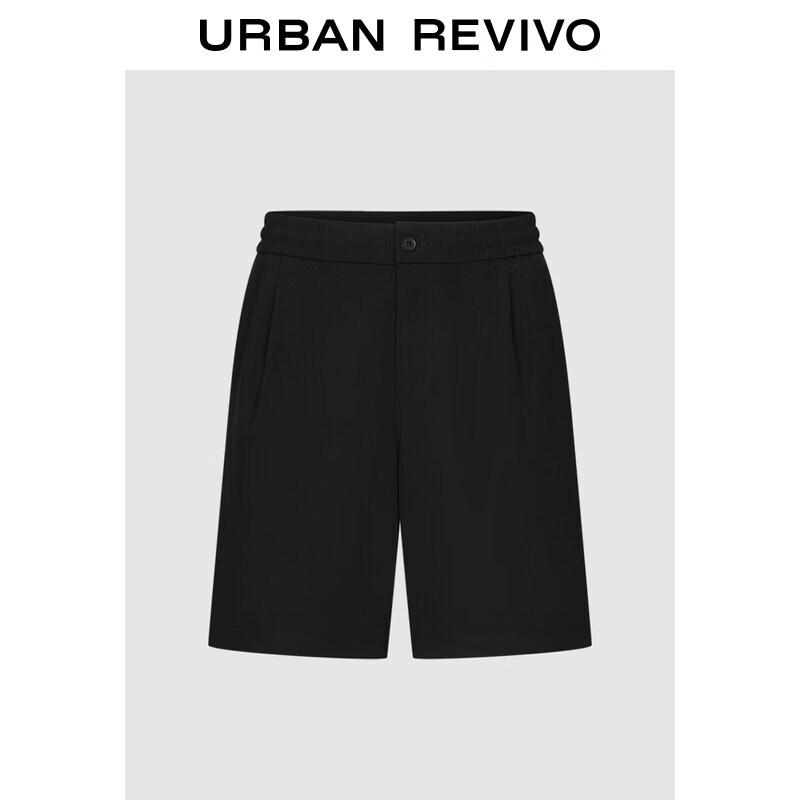 UR2026 Men s Pleated Straight-Leg Shorts 31