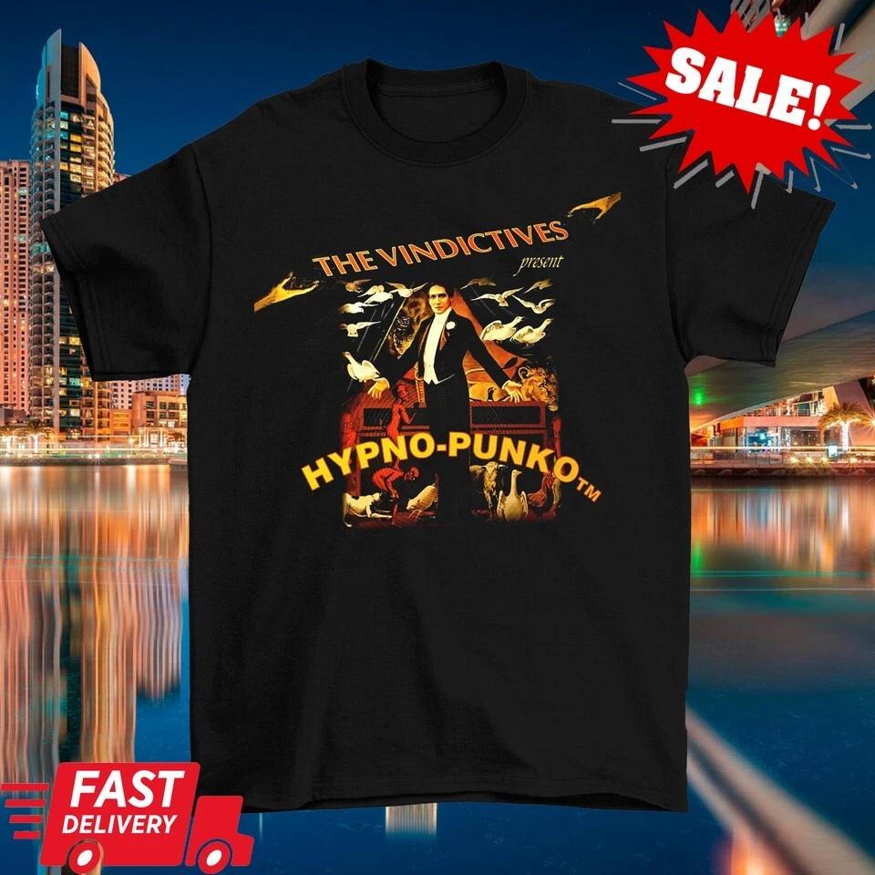 Hypno Punko New The Vindictives Band Shirt Black Unisex S-2345XL UU098 M
