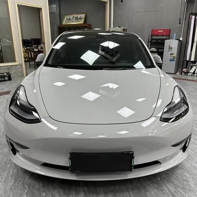 Stone Grey Car Wrapping Film Vinyl Film Bubble Free PET Decal Car Motorcycle Body Sticker Auto Accessories Exterior Interior