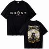 A Loose and Trendy Men's and Women's Sportswear Top with a Tsushima Soul Theme Print for the Summer and Autumn of 2025