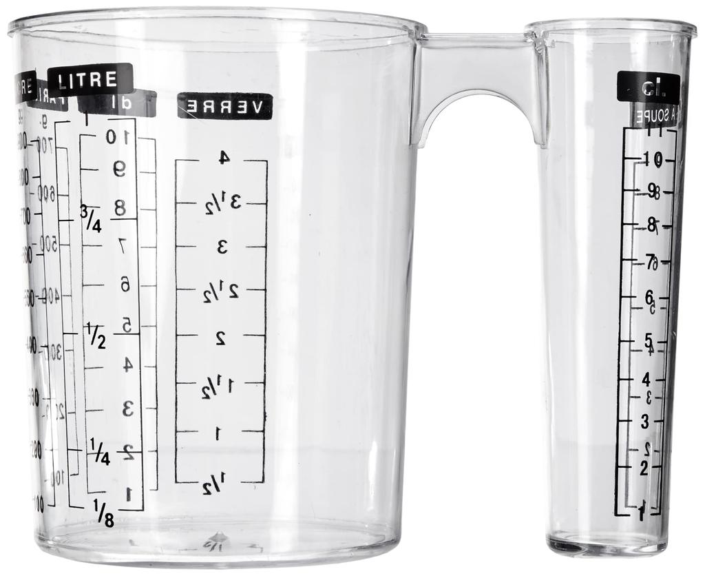 Measuring Jug with Two Different Containers 1l