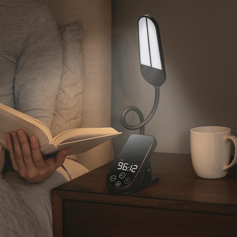 Portable Design Reading Light USB Rechargeable Desk Lamp Rechargeable Book Holder Light Reading