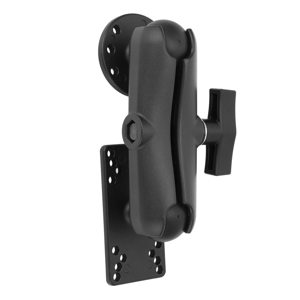 1.5 Inch Ball Short Arm Fish Finder Mount Aluminium Alloy Marine Electronic Mount Fish Finder Tablet Holder Rack for