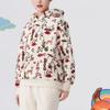 Li Ning Sports Life Collection Sweatshirt Women's Ecru All Over Print AWDT056-7
