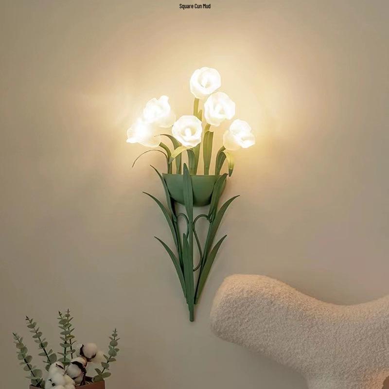 Lily of the Valley Retro Wall Sconce - French Country Style
