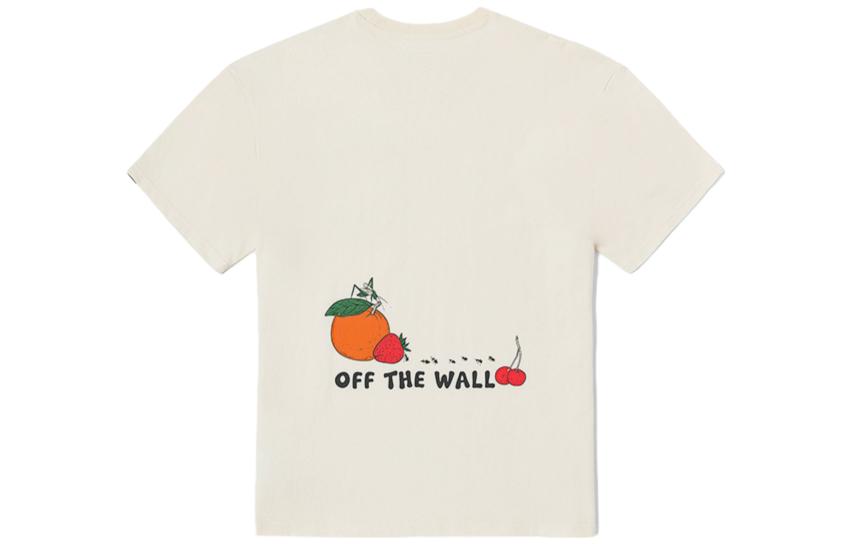 Vans T Shirt Unisex Vintage White VN0008XP3KS XL