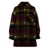 Womens/Ladies Plaid Wool Shirt Jacket