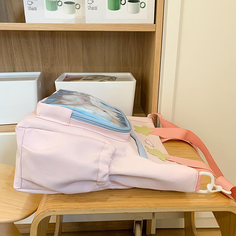 Large Capacity Student Class Bag Women's Shoulder Crossbody Bag