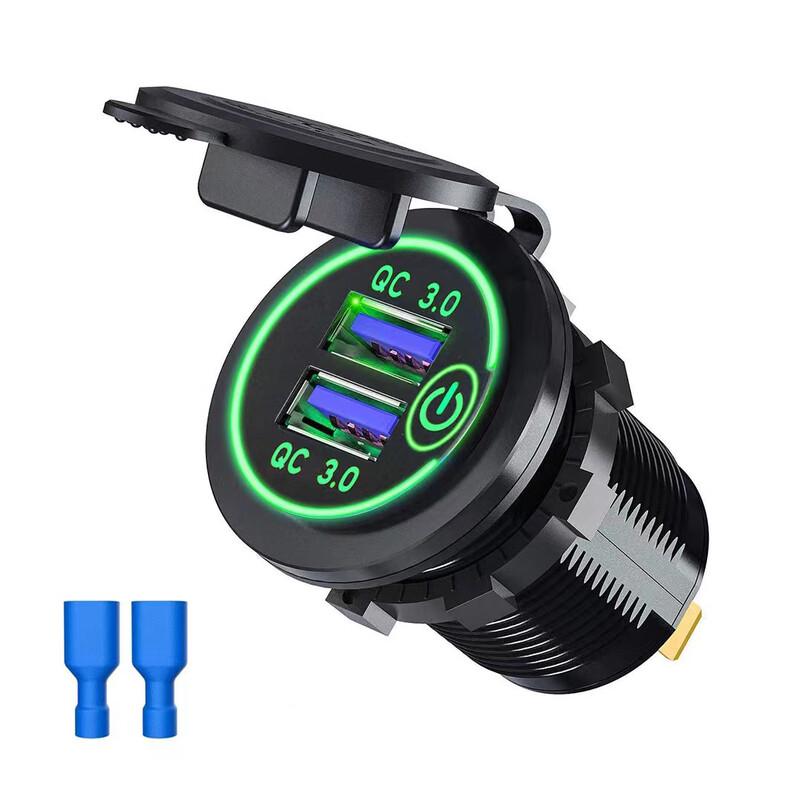 XAYVG Dual QC3.0 USB Car Charger