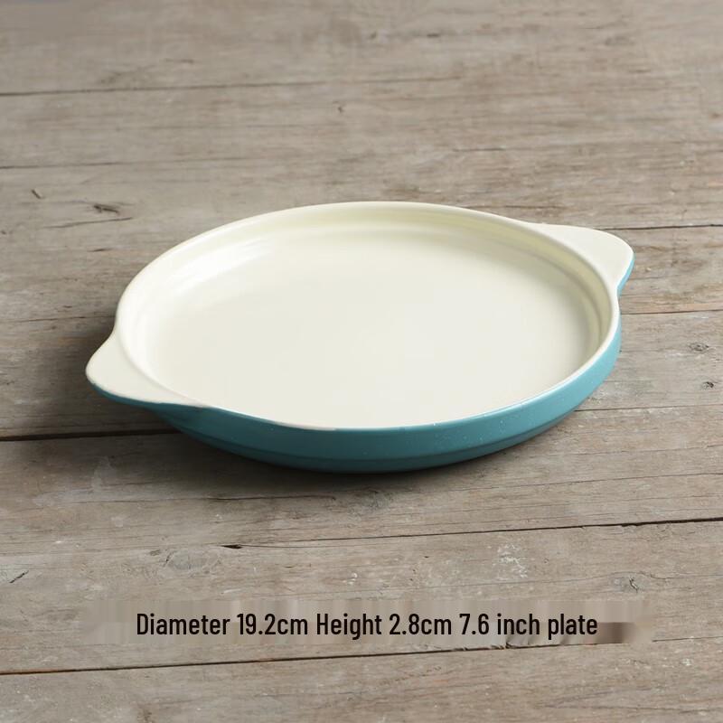 Zhaoran 8-inch Japanese Style Ceramic Dinner Plate