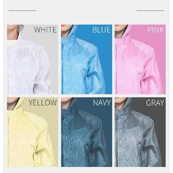 Einteiliger Overall Saubere Kleidung Kapuze Reinraumkleidung Saubere Lebensmittel Staubdicht Malerarbeiten Arbeitskleidung Unisex Schutzkleidung