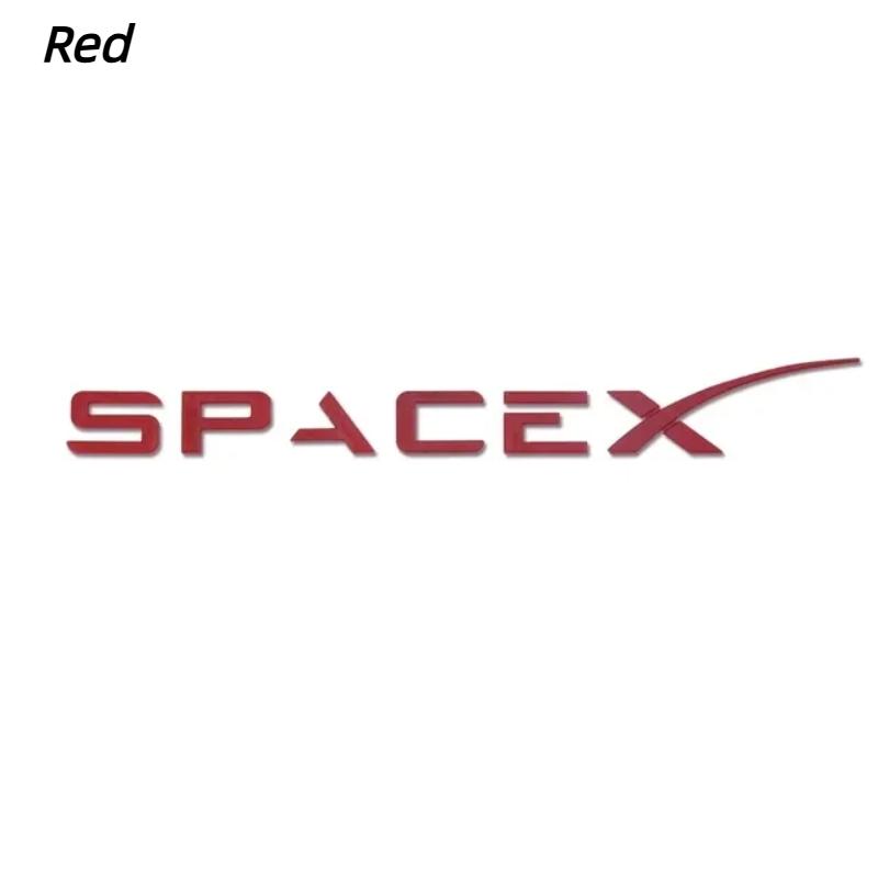 ABS Space X Zadný Kufor Znak Odznak Nálepky Nálepky pre SpaceX Model 3 X S Y Príslušenstvo pre Styling Auta