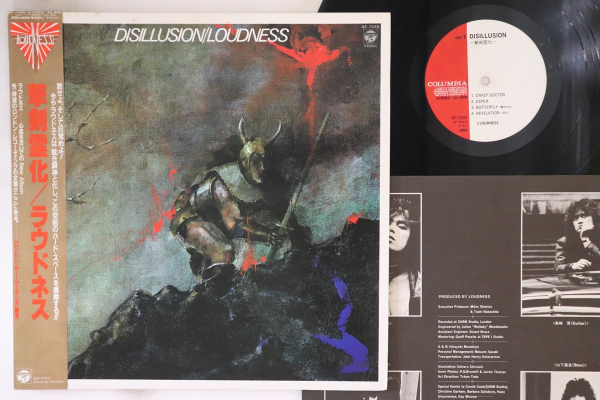 

LP Пластинка - Disillusion AF7246 COLUMBIA 1984 Япония Оби Японский Поп/Рок