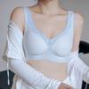 Lace Mesh Breathable Version Steel-free Sports Underwear Gathering Adjustment Vest Bra