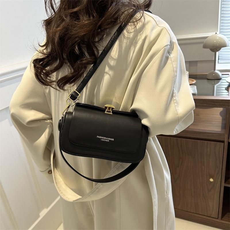 New Women's Bag, Korean Niche High-end Box Bag, Versatile Handbag, Small Carrying Bag, Single Shoulder Crossbody Bag