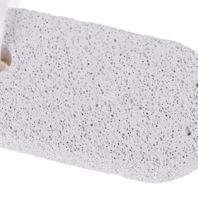 Escova de Pedra para os Pés Pedra-Pomes Natural Lixa para os Pés Esfoliante Pele Dura Escova de Pedicure