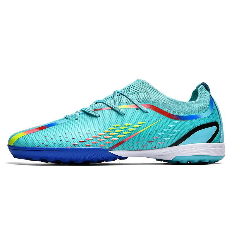 Football shoes men's and women's long broken nail sneakers youth student game sneakers