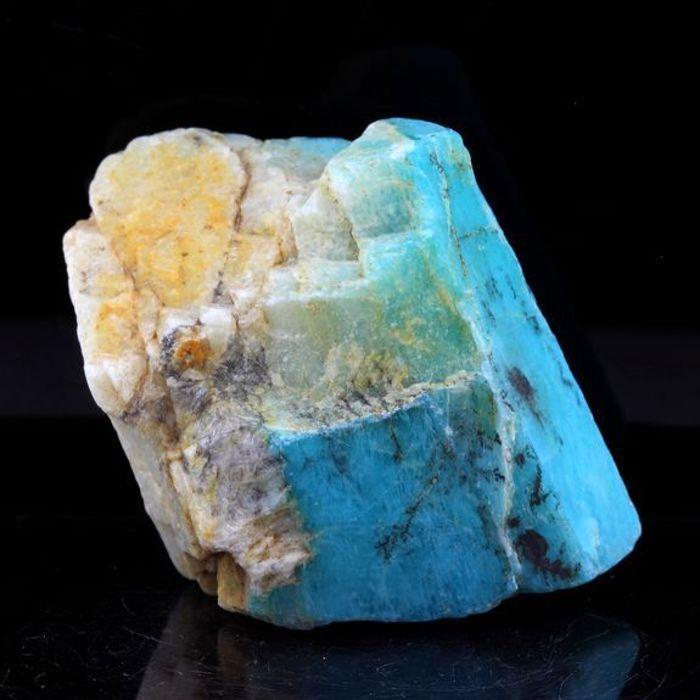 Pierres et Minéraux. Amazonite. 344.0 ct. Konso, Ethiopie.
