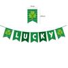 Day Stpatricks Lucky Letter Party Clover Flag Bar Ball Atmosphere Decoration