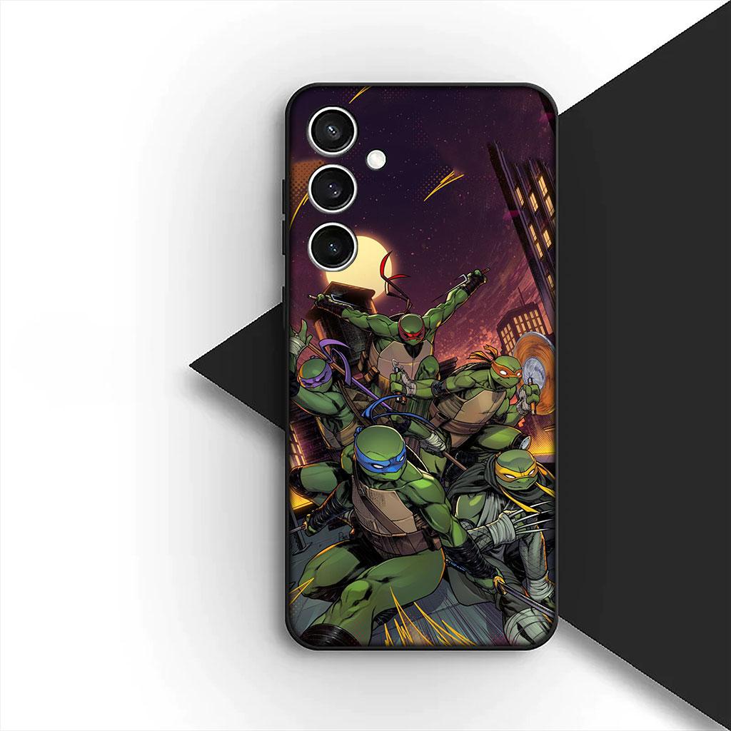 Phone Cover for Motorola Moto G86 G57 E14 E15 G14 G34 G35 G84 G24 A54 G15 Power E22 Soft Case Ninjas Anime T-Turtles Cartoon