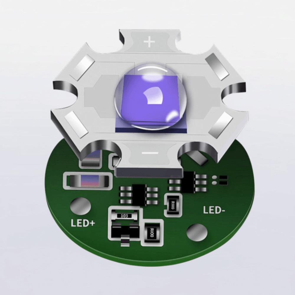 High-Power Manicure Lamp Stand One-Hole Wearable Heating Lamp Solid Glue Heating Lamp  For Manicure