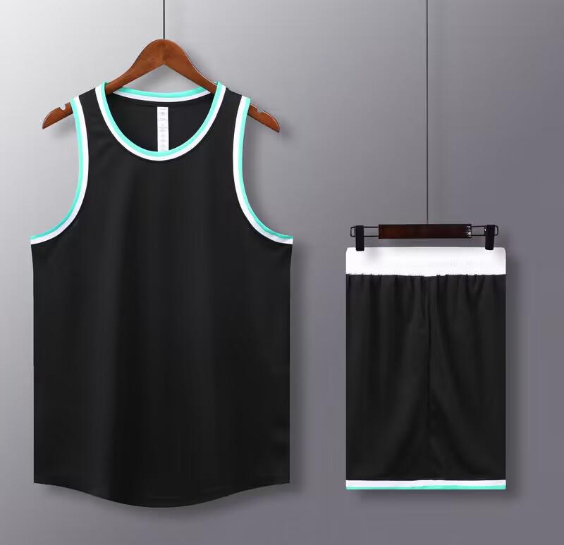 Unisex Summer Basketball Team Jersey & Shorts Set for College Students