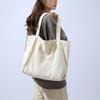 Retro Thick Canvas Tote Bag For Women, Large Capacity Casual Shoulder Handbag, Mori Style Outdoor Daily Purse