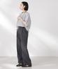 Nano Universe Volume Sleeve Tuck Size F Pattern Women's Blouse, (360cm), 1, 673-5121326