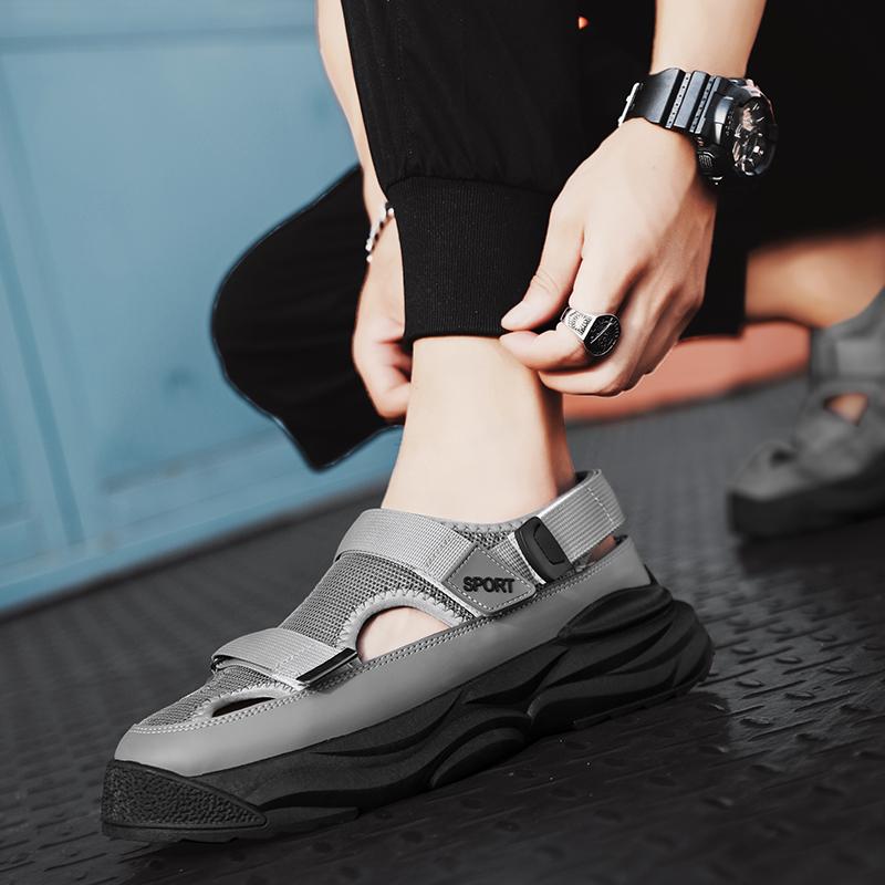 Men‘s Summer Sandals Casual Beach Sandals for Men Soft Comfortable Male Summer Shoes 39-44