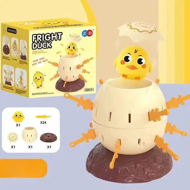 Children Insert Sword Egg Toy Decompression Bucket Game Parent-child Interactive Table Party Manual Board Game
