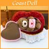 Orsacchiotto Cuore d'Amore Peluche con Busta per Regalo di San Valentino per Coppie