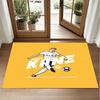 Harry Kane Design Crystal Velvet Rug Soft Decorative Mat for Bedroom Entrance