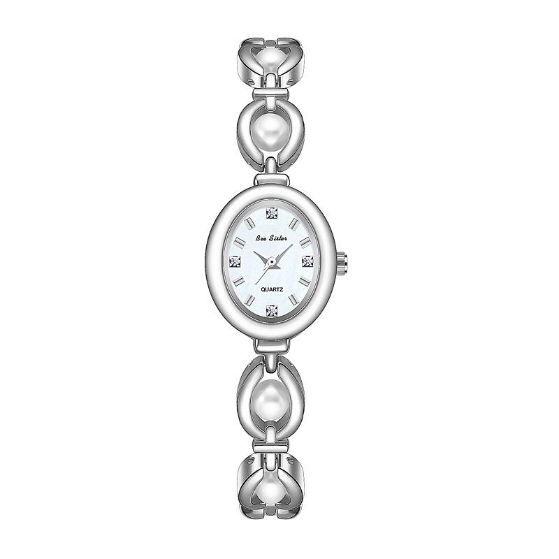 Elegants Mini Ovāls Dāmu Kvarca Pulkstenis