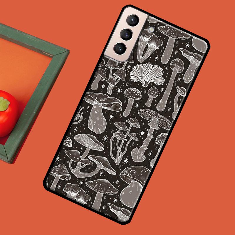 Cottagecore Frog Mushroom Moon Witchy Case For Samsung Galaxy S23 S22 Ultra S20 FE S21 Ultra Note 20 S9 S10 Note 10 Plus Coque