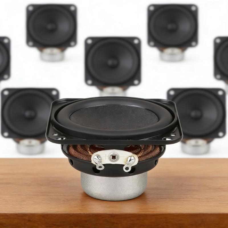 50mm 2Inch Neodymium Magnetic Speaker 4Ohm 10W Double Magnetic 18Cored For Hifi Auditory Systems