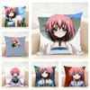 Comedy Anime SSora no Otoshimono Cushion Cover Linen Pillowcase Soft  for Sofa Bed Home Room Decor