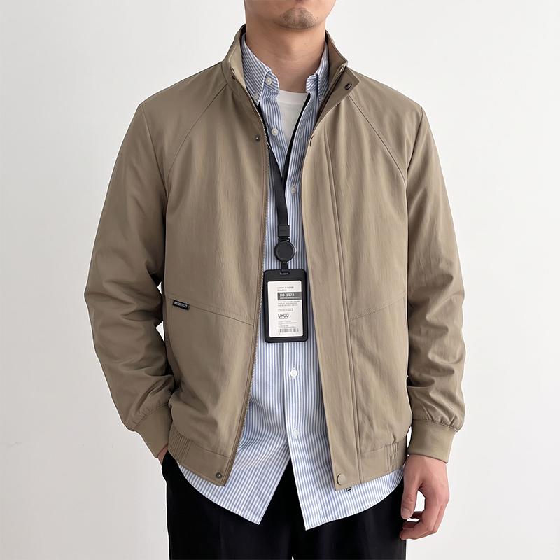 Jacke Herren Freizeit Lockere Jacke Herren Oberteil