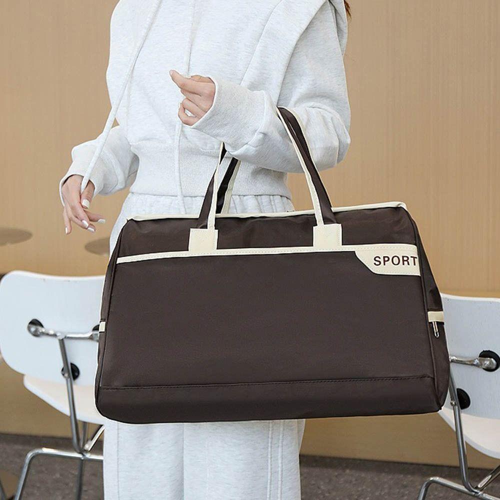 Korean style Travel Luggage Bag Large Capacity Gym Bag Duffel Bag Sports Fitness Handbag  Sports