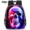 Skull Series Peripheral Animation Printing Backpack Student Bag Support