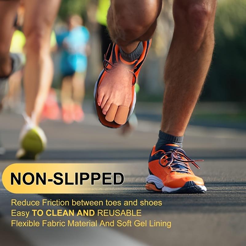 

2PCS Silicone Toe Protectors with Fabric Sleeves, Anti-Friction for Corns Blisters Ingrown Toenails, Unisex United States