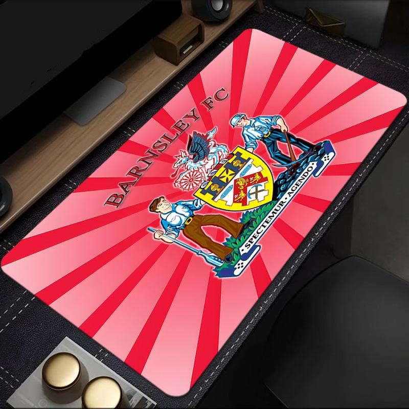 Barnsley Crest Design Mouse Pad, Rubber Base, Mouse Pad for Gamers and Office Use, Gaming Desk , Easy To Clean Mat Christmas fan gifts