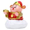 Caishen Statue Solar Powered Auto Shaking Tsai Shen Yeh Figurine Wealth Fortune Statue for Home Store   Car
