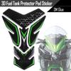 Motorcycle Tank Pad for Kawasaki Ninja 250/400/650, ZX-6R/10R/25R, Z400/900/1000 (Green)