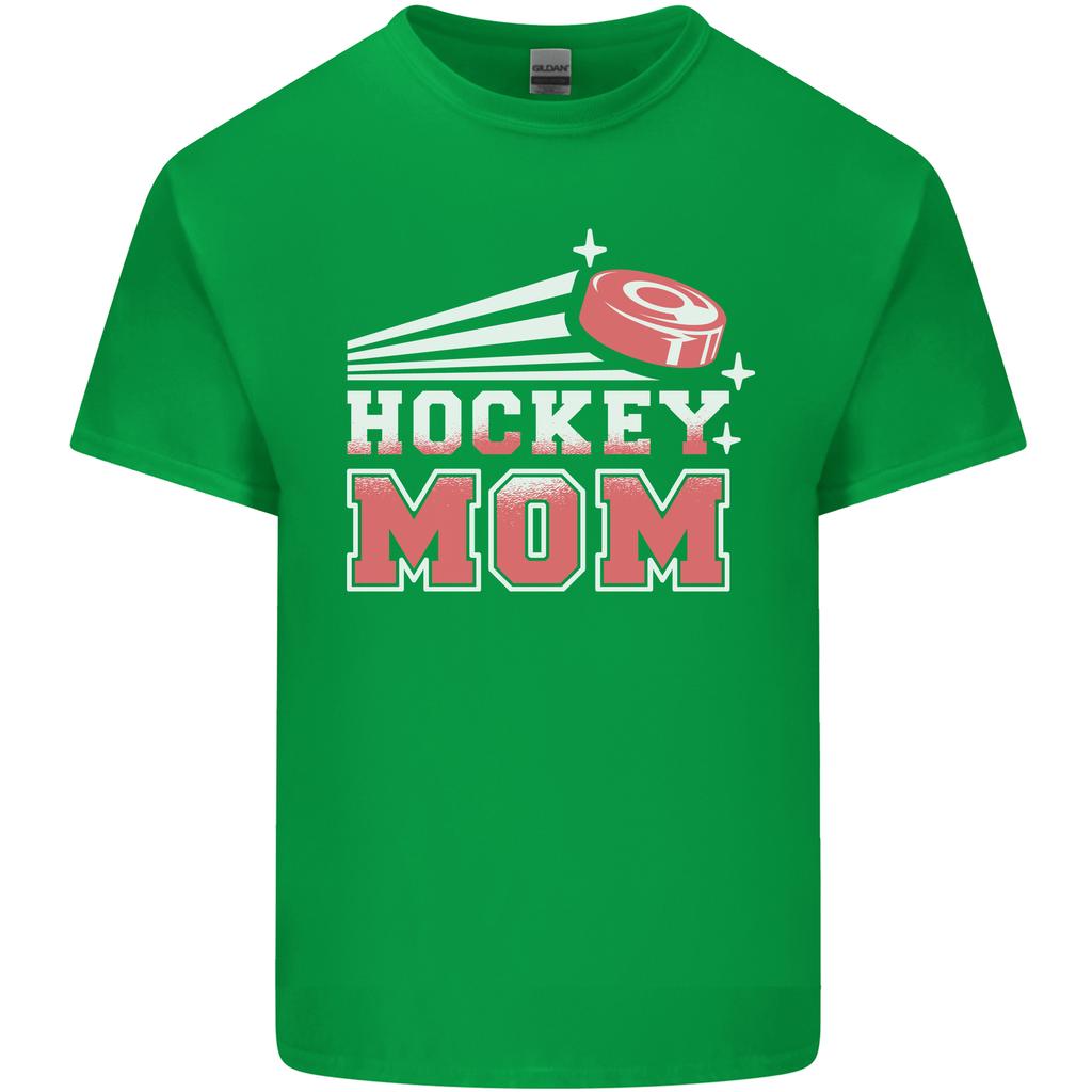 Ice Hockey Mom Mothers Day Unisexs Light Cotton TShirt